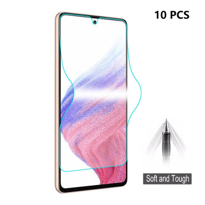 For Samsung Galaxy A53 ENKAY Hat-Prince Full Glue Explosion-proof Soft Hydrogel Film, For Samsung Galaxy A53 (1pcs), For Samsung Galaxy A53 (2pcs), For Samsung Galaxy A53 (5pcs), For Samsung Galaxy A53 (10pcs)