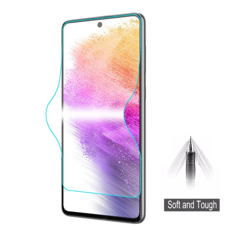 For Samsung Galaxy A73 ENKAY Hat-Prince Full Glue Explosion-proof Soft Hydrogel Film, For Samsung Galaxy A73(1pcs), For Samsung Galaxy A73(2pcs), For Samsung Galaxy A73(5pcs), For Samsung Galaxy A73(10pcs)