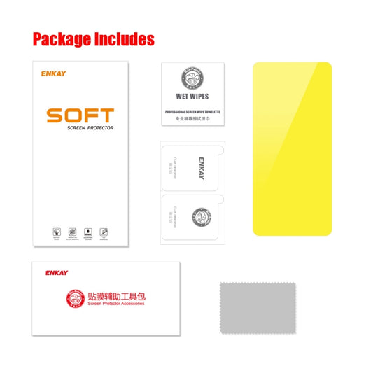 Pour Samsung Galaxy A73 Film Hydrogel Souple Anti-explosion ENKAY Hat-Prince Full Glue, Pour Samsung Galaxy A73 (1 pièce), Pour Samsung Galaxy A73 (2 pièces), Pour Samsung Galaxy A73 (5 pièces), Pour Samsung Galaxy A73 (10 pièces)