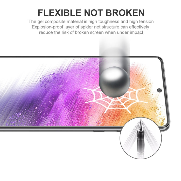 For Samsung Galaxy A73 ENKAY Hat-Prince Full Glue Explosion-proof Soft Hydrogel Film, For Samsung Galaxy A73(1pcs), For Samsung Galaxy A73(2pcs), For Samsung Galaxy A73(5pcs), For Samsung Galaxy A73(10pcs)