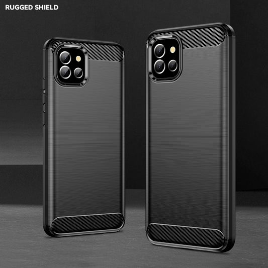 Brushed Texture Carbon Fiber TPU Phone Case, For Samsung Galaxy M04, For Xiaomi Redmi A1+, For Samsung Galaxy A14 4G, For Realme 10S 5G, For Motorola Moto Edge+ 2023, For Motorola Moto X40, For Motorola Moto X40 Pro, For Samsung Galaxy A34 5G          ...