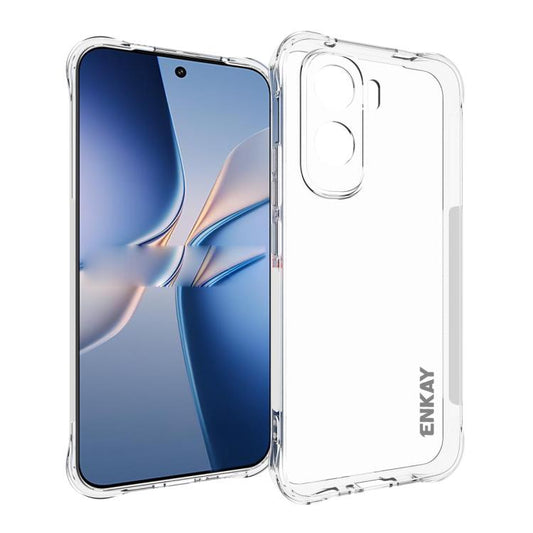 ENKAY Hat-Prince Transparent TPU Shockproof Phone Case, For vivo T5 Pro 5G Global, For vivo V70 5G Global, For vivo Y400 Pro 5G Global, For vivo iQOO 13, For vivo Y28s 5G Global, For vivo X100 Ultra 5G, For vivo Y38 5G, For vivo V30e 5G, For vivo Y03 4...
