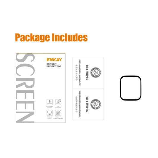 Pour Redmi Watch 3 Film de protection d'écran ENKAY 3D à couverture complète, bord souple PC + PMMA HD, 1 pièce, 2 pièces, 5 pièces, 10 pièces