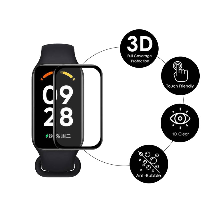 For Redmi Smart Band 2 ENKAY Hat-Prince 3D Full Coverage Soft PC Edge + PMMA HD Screen Protector Film, 1 PCS, 2 PCS, 5 PCS, 10 PCS