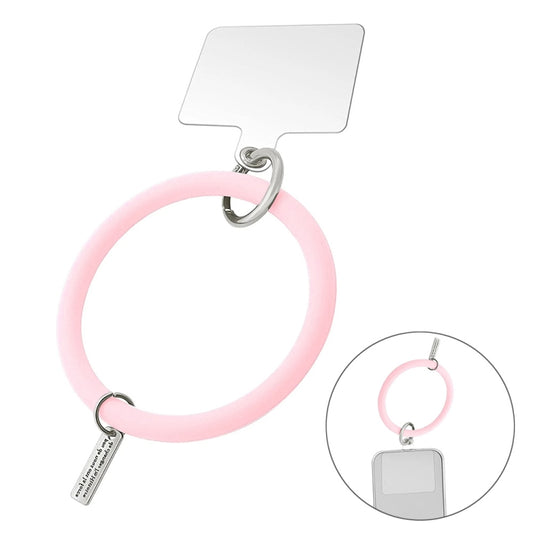 JUNSUNMAY Silikon-Armband Handy-Lanyard Schlaufe Anti-Verlust-Handschlaufe Universal für Handyhüllen
