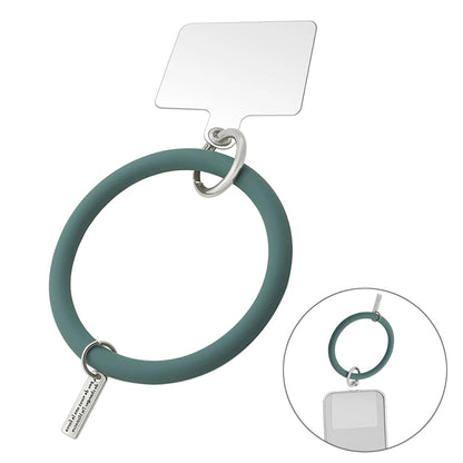 JUNSUNMAY Silicone Bracelet Mobile Phone Lanyard Loop Anti-lost Wrist Rope Universal for Phone Case