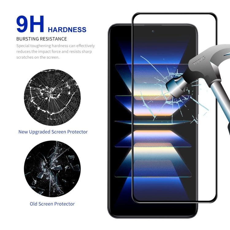 For Xiaomi Redmi K60 / K60 Pro ENKAY Hat-Prince Full Glue 0.26mm 9H 2.5D Tempered Glass Full Film, For Xiaomi Redmi K60 / K60 Pro(1pc), For Xiaomi Poco F5 Pro / Redmi K60 / K60 Pro(2pcs), For Xiaomi Poco F5 Pro / Redmi K60 / K60 Pro(5pcs)              ...