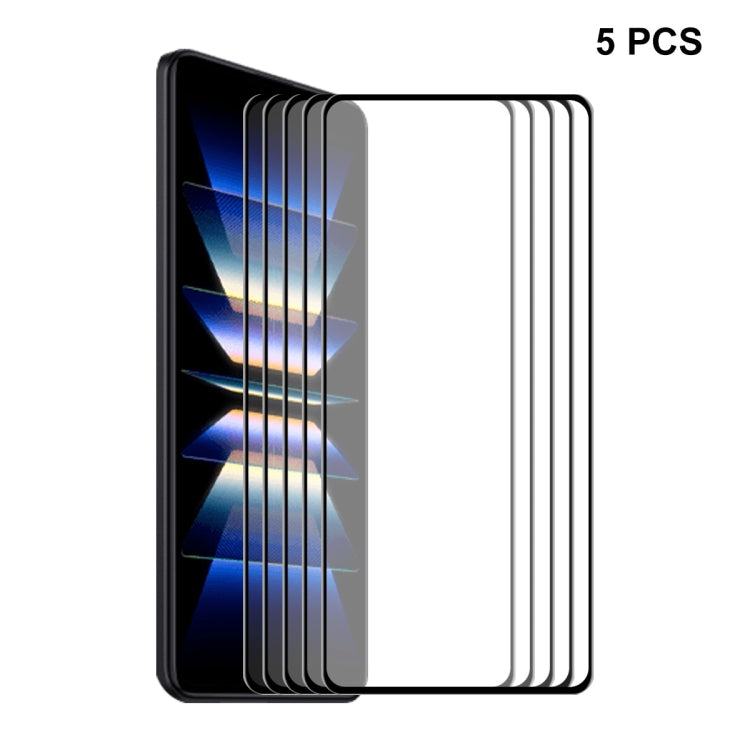 For Xiaomi Redmi K60 / K60 Pro ENKAY Hat-Prince 6D Full Glue Tempered Glass Full Film, For Xiaomi Poco F5 Pro / Redmi K60 / K60 Pro(1pc), For Xiaomi Poco F5 Pro / Redmi K60 / K60 Pro(2pcs), For Xiaomi Redmi K60 / K60 Pro(5pcs)