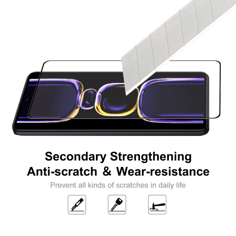 For Xiaomi Redmi K60E ENKAY Hat-Prince 6D Full Glue Tempered Glass Full Film, For Xiaomi Redmi K60E(1pc), For Xiaomi Redmi K60E(2pcs), For Xiaomi Redmi K60E(5pcs)