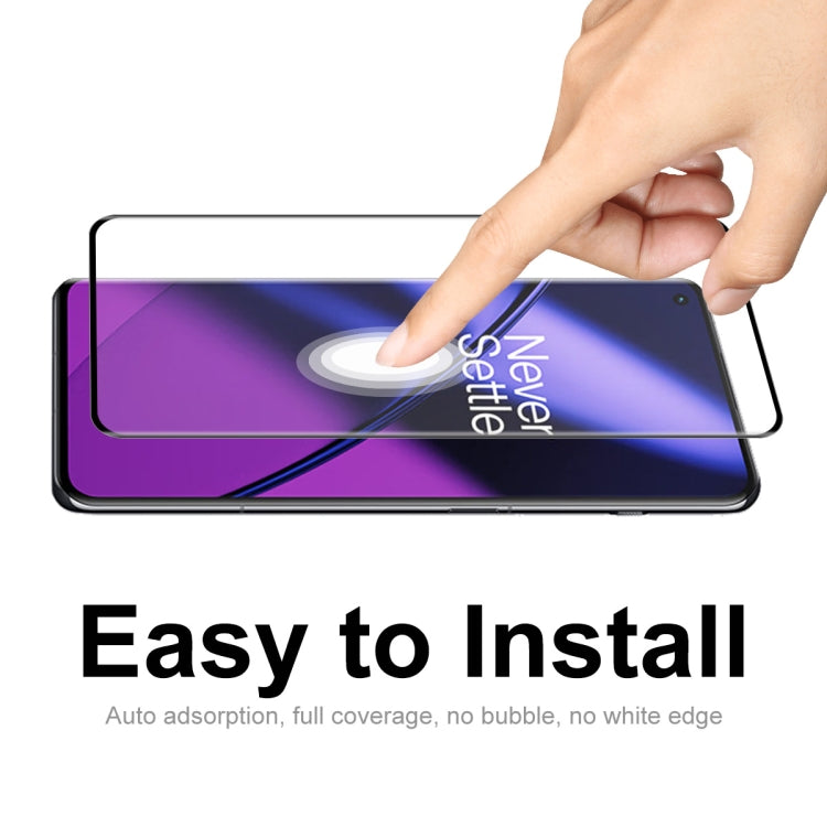 For OnePlus 11 ENKAY Hat-Prince 3D Hot Bending Explosion-proof Full Glue Tempered Glass Film, For OnePlus 11(1pc), For OnePlus 11(2pcs), For OnePlus 11(5pcs)