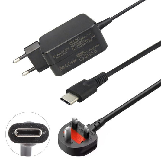 For Dell / HP / Xiaomi 45W Charger Type-c Super Fast Charging Source Adapter