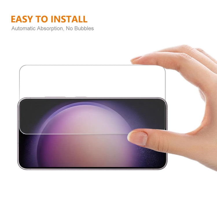 For Samsung Galaxy S23+ 5G ENKAY Hat-Prince 0.18mm Ultra-thin 9H Tempered Glass Film, Support Ultrasonic Fingerprint Unclock, 1pc, 2pcs, 5pcs, 10pcs