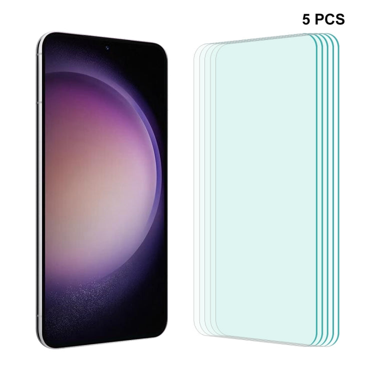 For Samsung Galaxy S23+ 5G ENKAY Hat-Prince 0.18mm Ultra-thin 9H Tempered Glass Film, Support Ultrasonic Fingerprint Unclock, 1pc, 2pcs, 5pcs, 10pcs