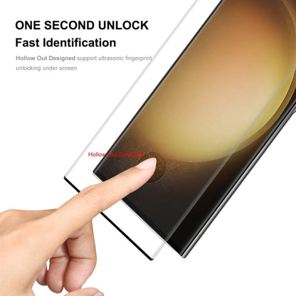 For Samsung Galaxy S23 Ultra 5G ENKAY 3D Hot Bending Explosion-proof Full Tempered Glass Film, 1pc, 2pcs, 5pcs