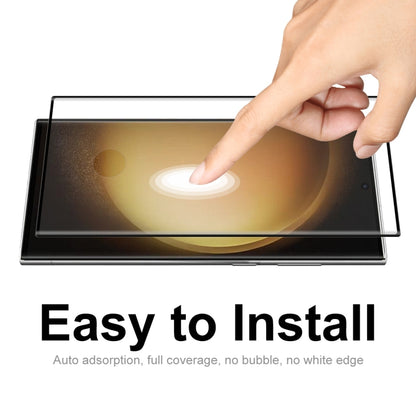 For Samsung Galaxy S23 Ultra  5G ENKAY 3D Full Glue Hot Bending Explosion-proof Full Tempered Glass Film, For Samsung Galaxy S23 Ultra 5G(1pc), For Samsung Galaxy S23 Ultra 5G(2pcs), For Samsung Galaxy S23 Ultra 5G(5pcs)