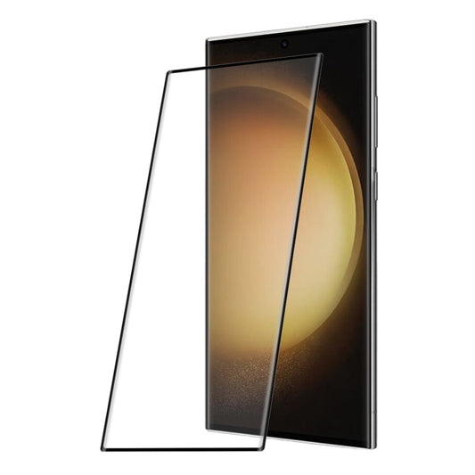For Samsung Galaxy S23 Ultra 5G ENKAY 3D Full Glue Hot Bending Explosion-proof Full Tempered Glass Film, Support Ultrasonic Fingerprint Unclock, For Samsung Galaxy S23 Ultra 5G(1pc), For Samsung Galaxy S23 Ultra 5G(2pcs)
