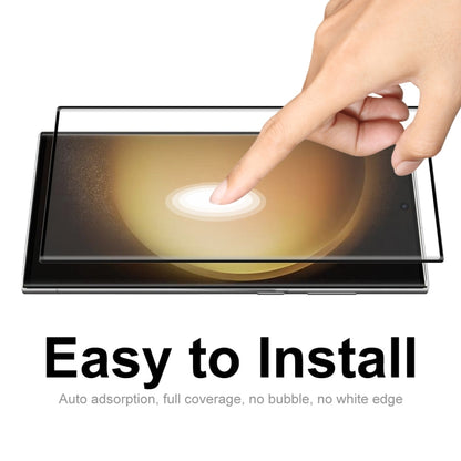 For Samsung Galaxy S23 Ultra 5G ENKAY 3D Full Glue Hot Bending Explosion-proof Full Tempered Glass Film, Support Ultrasonic Fingerprint Unclock, For Samsung Galaxy S23 Ultra 5G(1pc), For Samsung Galaxy S23 Ultra 5G(2pcs)                                ...