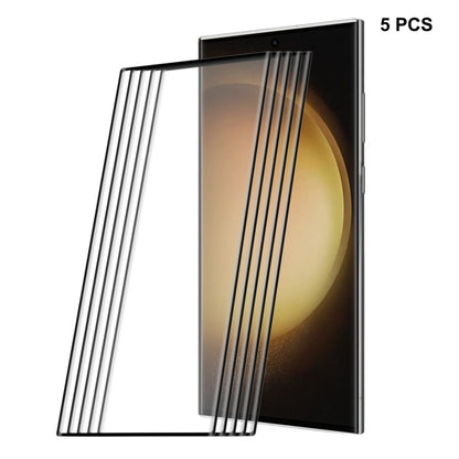 For Samsung Galaxy S23 Ultra 5G ENKAY 3D Full Glue Hot Bending Explosion-proof Full Tempered Glass Film, Support Ultrasonic Fingerprint Unclock, For Samsung Galaxy S23 Ultra 5G(1pc), For Samsung Galaxy S23 Ultra 5G(2pcs)                                ...