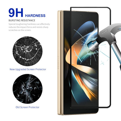 For Samsung Galaxy Z Fold4 5G ENKAY Hat-Prince Full Glue 0.26mm 9H 2.5D Tempered Glass Full Film, 1pc, 2pcs, 5pcs, 10pcs