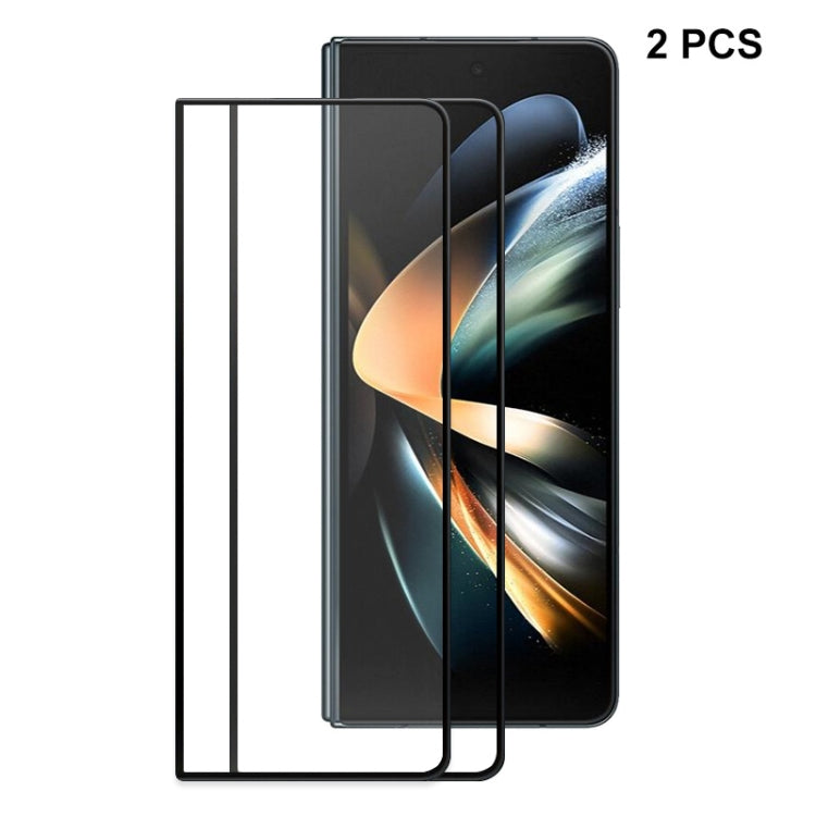 For Samsung Galaxy Z Fold4 5G ENKAY Hat-Prince Full Glue 0.26mm 9H 2.5D Tempered Glass Full Film, 1pc, 2pcs, 5pcs, 10pcs