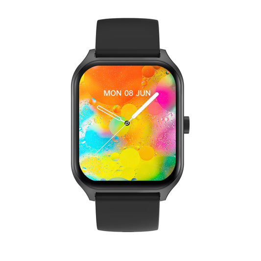 P58 Montre Connectée avec Écran Couleur 1,96 pouce, Prise en Charge du Suivi de la Fréquence Cardiaque et de la Surveillance de la Pression Artérielle