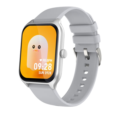 P58 1.96 inch Color Screen Smart Watch Support Heart Rate Monitoring / Blood Pressure Monitoring