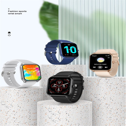 P58 1.96 inch Color Screen Smart Watch Support Heart Rate Monitoring / Blood Pressure Monitoring