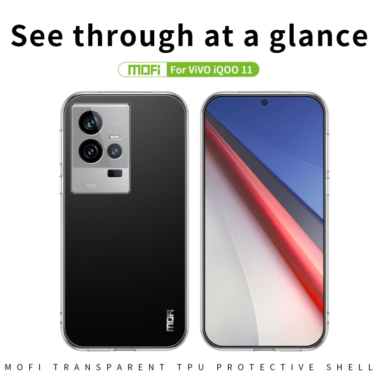 MOFI Ming Series Ultra-thin TPU Phone Case, For vivo iQOO11, For vivo Y02 4G, For Tecno Camon 19 / 19 Pro, For OPPO Reno9 Pro+ 5G, For OPPO Reno9 / Reno9 Pro 5G