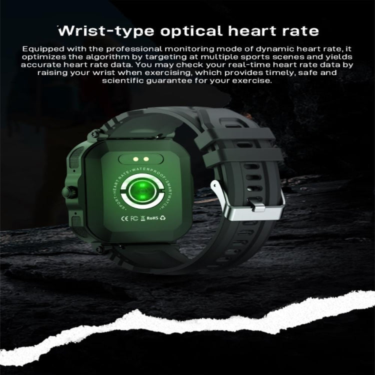 H30 1.91 inch Color Screen Smart Watch,Support Heart Rate Monitoring / Blood Pressure Monitoring