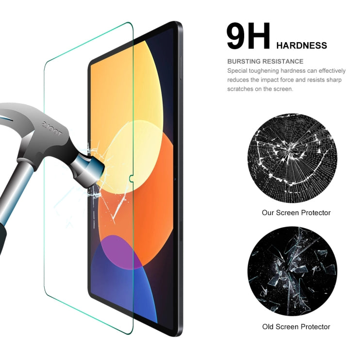 For Xiaomi Pad 5 Pro 12.4 ENKAY 0.33mm Explosion-proof Tempered Glass Film, For Xiaomi Pad 5 Pro 12.4(1 PC), For Xiaomi Pad 5 Pro 12.4(2pcs)