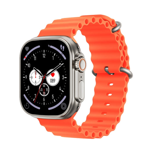 Montre Intelligente WS68 ULTRA avec Écran Couleur 1,85 pouces, Prise en Charge de la Surveillance de la Fréquence Cardiaque / de la Pression Artérielle