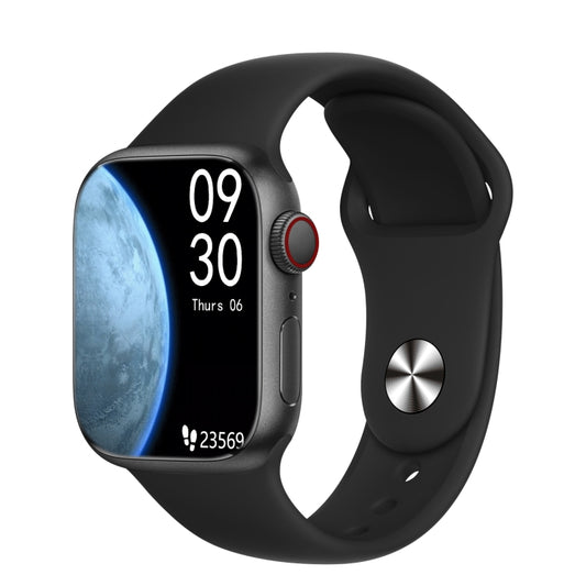 WS88 Montre connectée à écran couleur de 1,96 pouce, prend en charge la surveillance de la fréquence cardiaque et de la tension artérielle