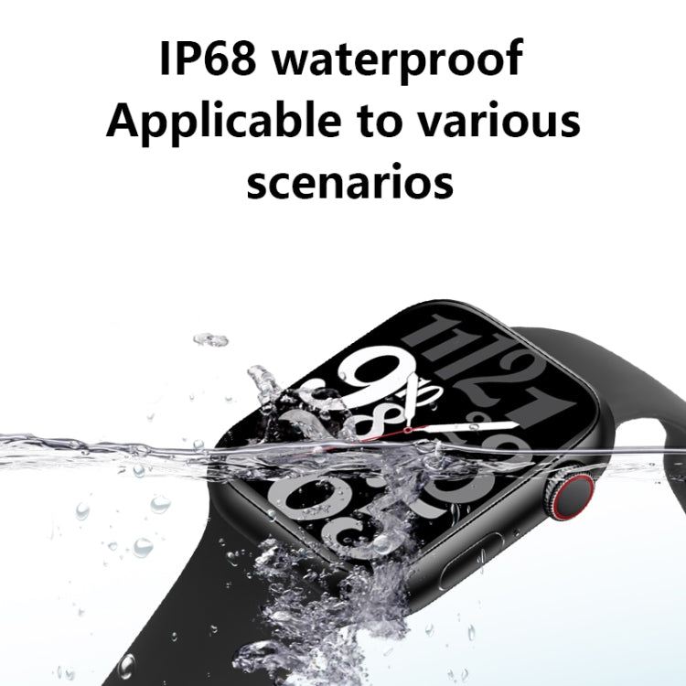 WS88 1.96 inch Color Screen Smart Watch,Support Heart Rate Monitoring / Blood Pressure Monitoring