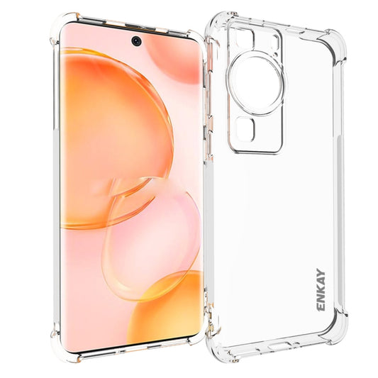 For Huawei P60 ENKAY Hat-Prince Clear TPU Shockproof Phone Case, For Huawei P60 / P60 Pro