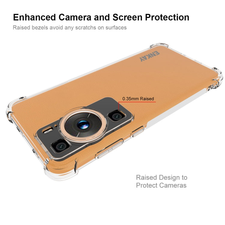 For Huawei P60 ENKAY Hat-Prince Clear TPU Shockproof Phone Case, For Huawei P60 / P60 Pro