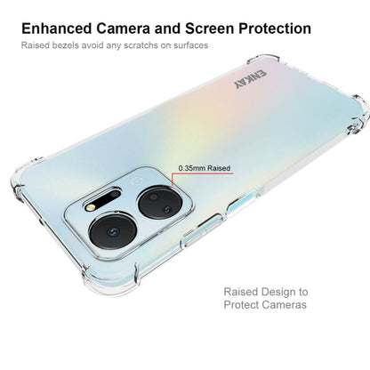 For Honor X7A 4G Global ENKAY Hat-Prince Clear TPU Shockproof Phone Case