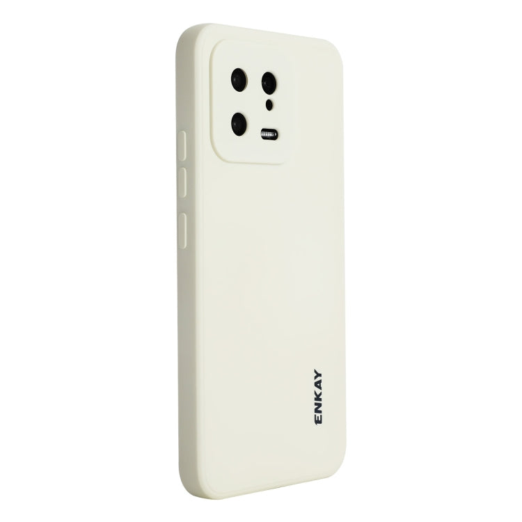 For Xiaomi 13 ENKAY Hat-Prince Liquid Silicone Shockproof Phone Case