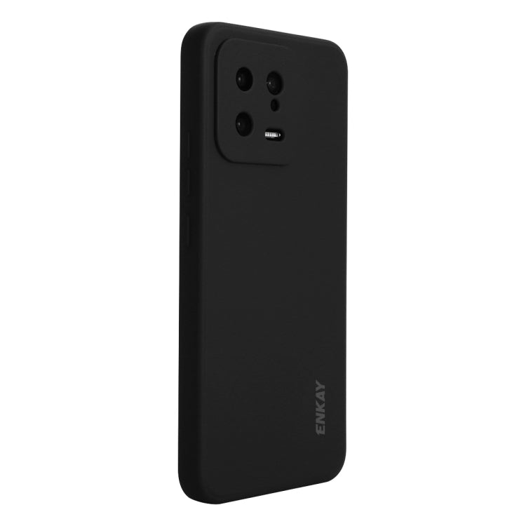 For Xiaomi 13 ENKAY Hat-Prince Liquid Silicone Shockproof Phone Case