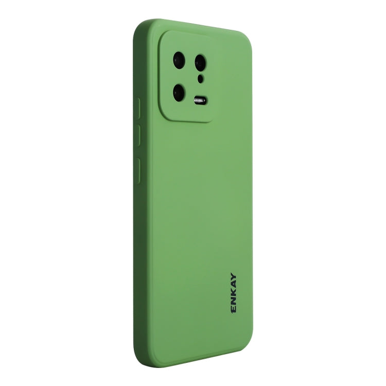 For Xiaomi 13 ENKAY Hat-Prince Liquid Silicone Shockproof Phone Case
