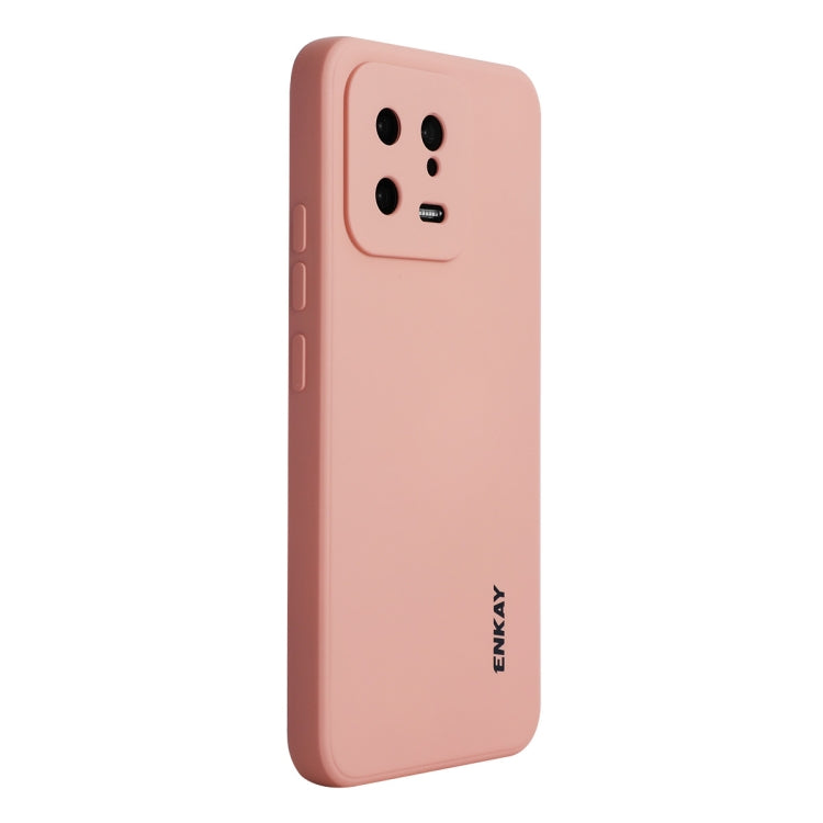 For Xiaomi 13 ENKAY Hat-Prince Liquid Silicone Shockproof Phone Case