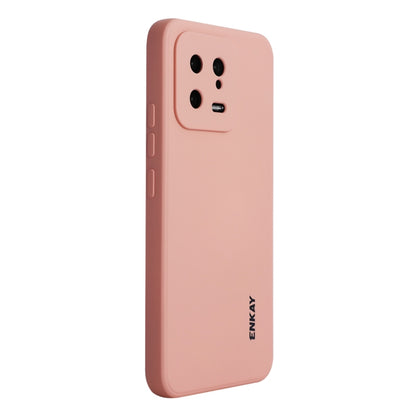 For Xiaomi 13 ENKAY Hat-Prince Liquid Silicone Shockproof Phone Case