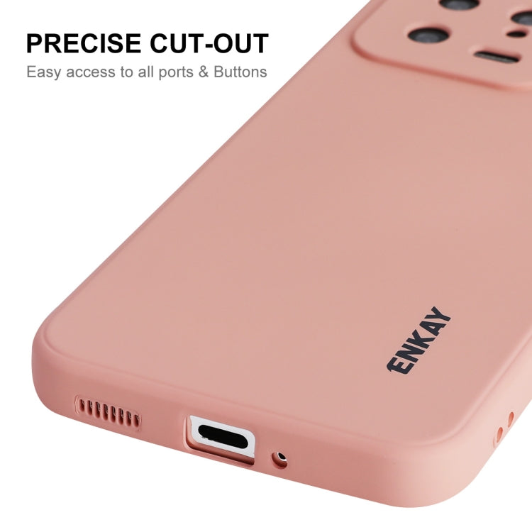 For Xiaomi 13 ENKAY Hat-Prince Liquid Silicone Shockproof Phone Case