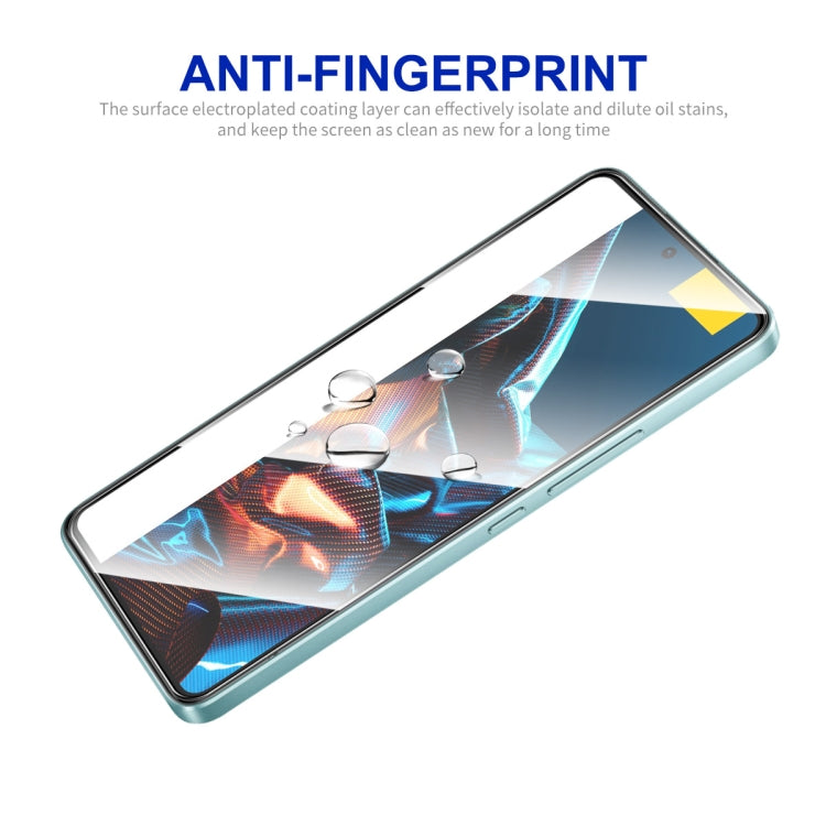 For Xiaomi Poco X5 ENKAY Hat-Prince Full Glue 0.26mm 9H 2.5D Tempered Glass Full Film, For Xiaomi Poco X5(1pc), For Xiaomi Poco X5(2pcs), For Xiaomi Poco X5(5pcs), For Xiaomi Poco X5(10pcs)