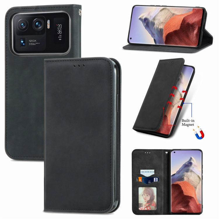 Retro Skin Feel Magnetic Flip Leather Phone Case, For Google Pixel 7A, For Infinix Smart 6 Plus, For Tecno Spark 9 Pro, For Xiaomi Mi 11 Ultra