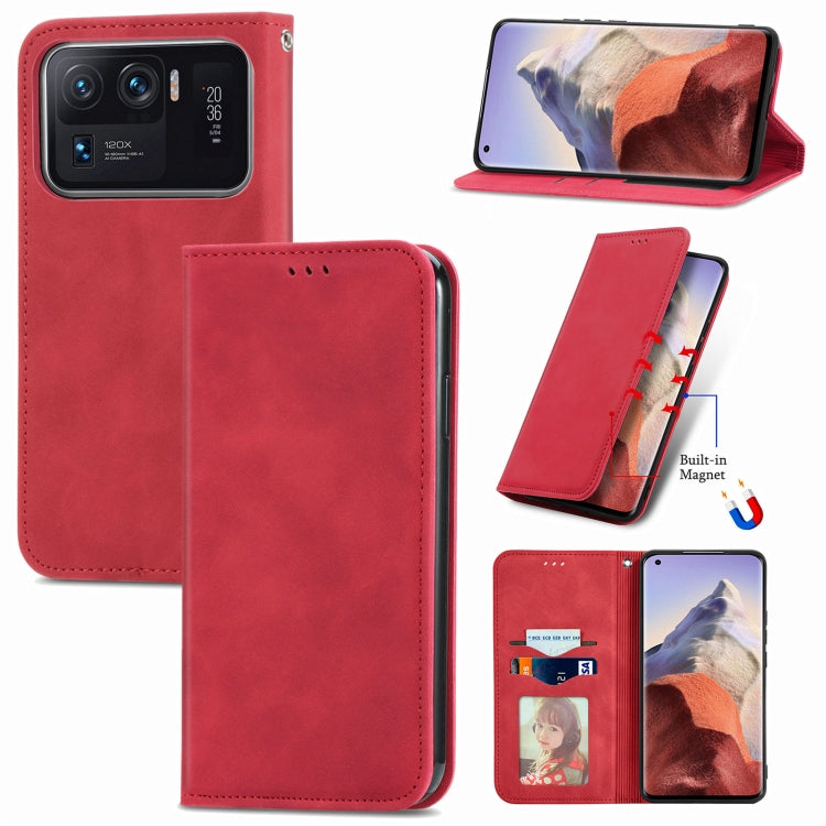 Retro Skin Feel Magnetic Flip Leather Phone Case, For Google Pixel 7A, For Infinix Smart 6 Plus, For Tecno Spark 9 Pro, For Xiaomi Mi 11 Ultra