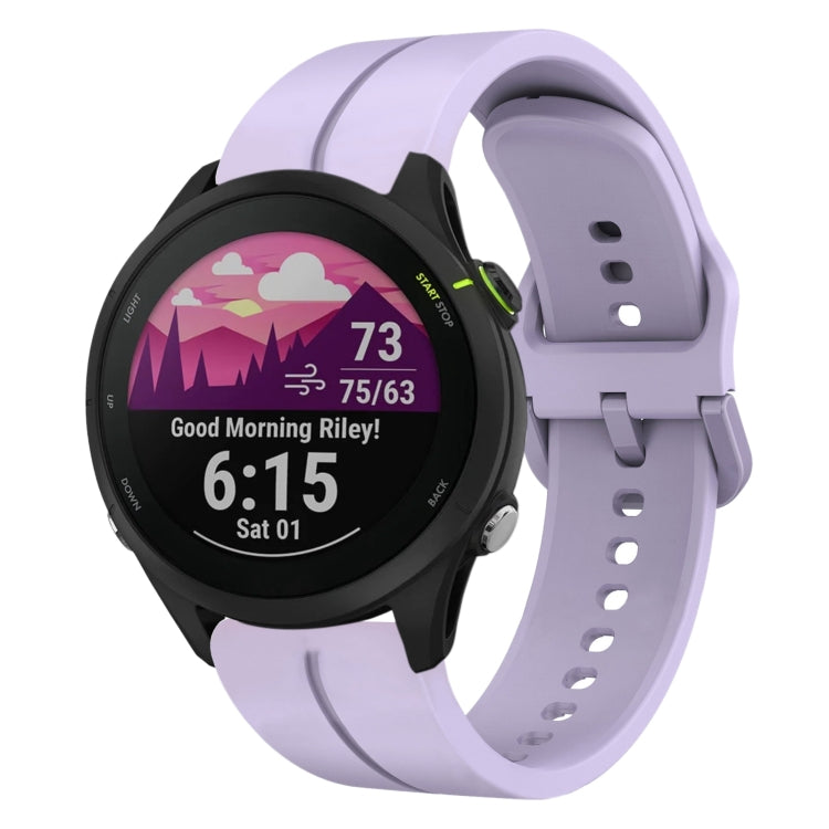 22mm Loop Silicone Watch Band, For Garmin Forerunner255, For Garmin Forerunner 255 Music, For Garmin Venu 2, For Garmin Vivoactive4