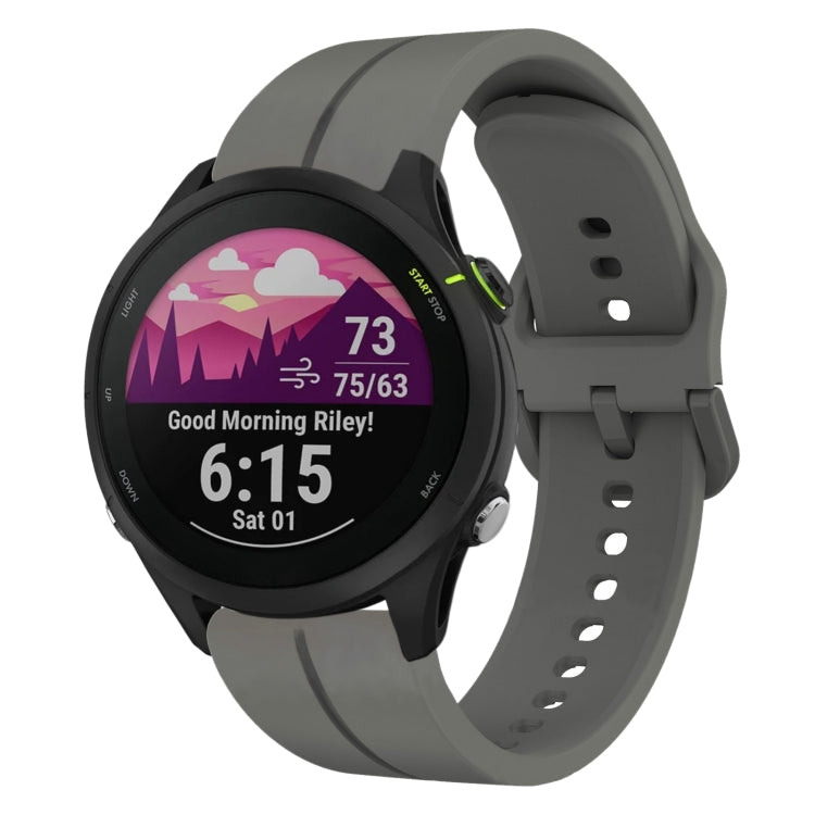 22mm Loop Silicone Watch Band, For Garmin Forerunner255, For Garmin Forerunner 255 Music, For Garmin Venu 2, For Garmin Vivoactive4