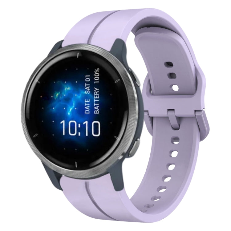 22mm Loop Silicone Watch Band, For Garmin Forerunner255, For Garmin Forerunner 255 Music, For Garmin Venu 2, For Garmin Vivoactive4