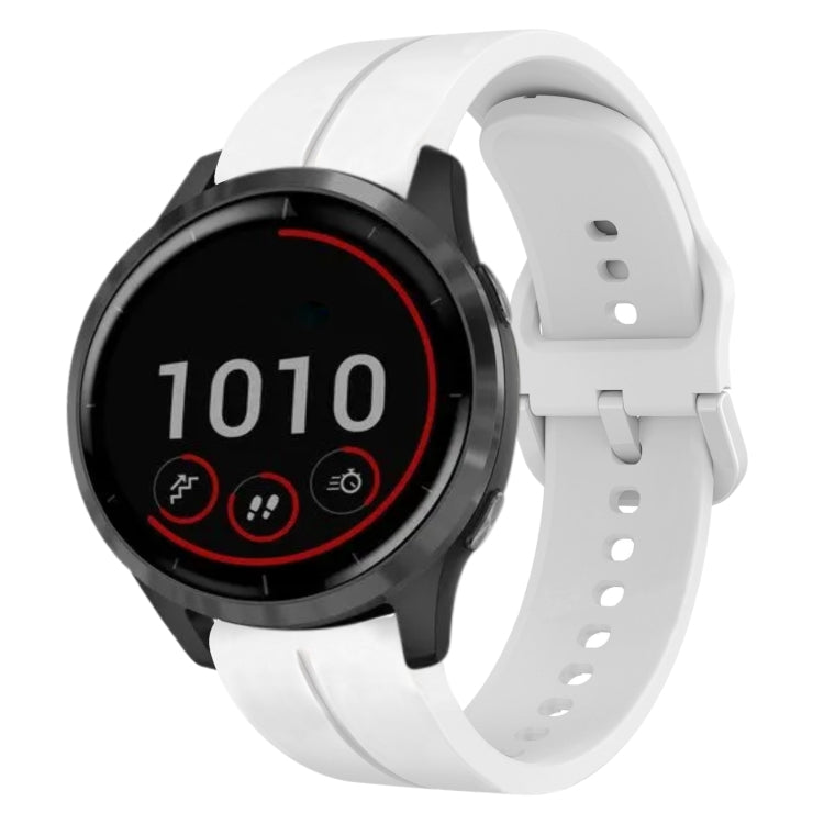 22mm Loop Silicone Watch Band, For Garmin Forerunner255, For Garmin Forerunner 255 Music, For Garmin Venu 2, For Garmin Vivoactive4