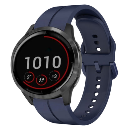 22mm Loop Silicone Watch Band, For Garmin Forerunner255, For Garmin Forerunner 255 Music, For Garmin Venu 2, For Garmin Vivoactive4